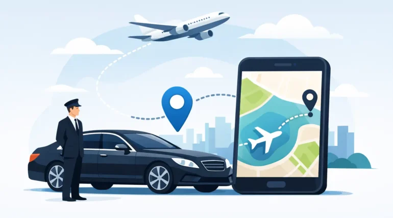 Real Time Flight Tracking Chauffeur Service