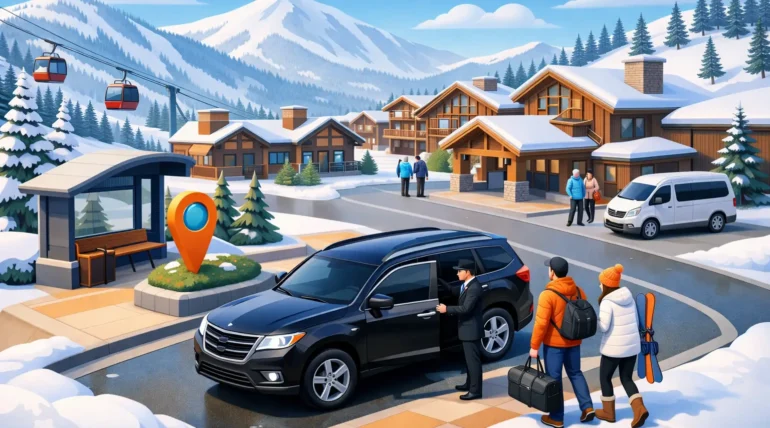 Canyons Village Pickup Guide for Private Rides