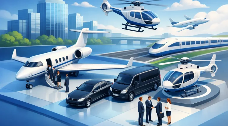 Meeting Transport Example for Executive Teams