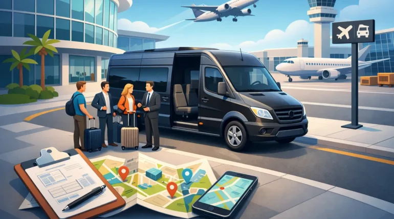 Sprinter Van Group Airport Transfer Planning