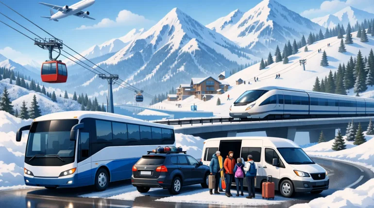 Utah Ski Resort Transportation That Runs on Time