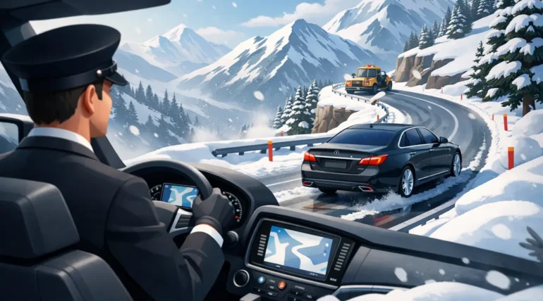Are Chauffeurs Trained for Snowy Mountain Roads?
