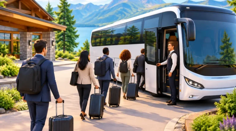 Corporate Retreat Transportation Example