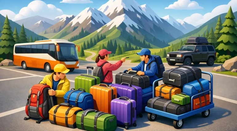 Group Luggage Logistics for Mountain Travel