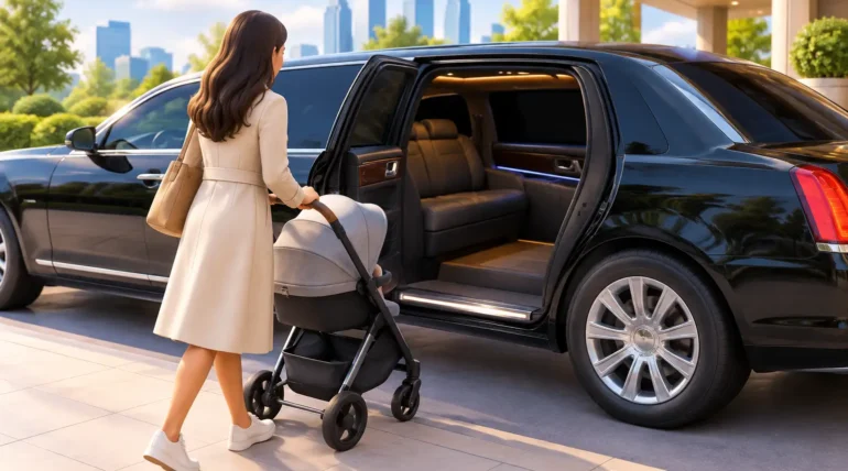 Can Limousines Accommodate Strollers? What to Know